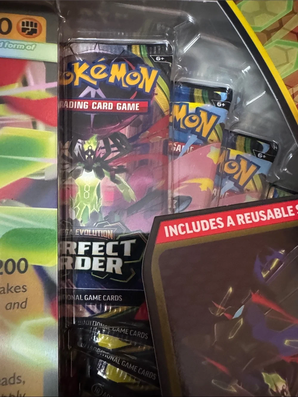 Pokemon Mega Zygarde ex Premium Collection - New Sealed Perfect Order Packs